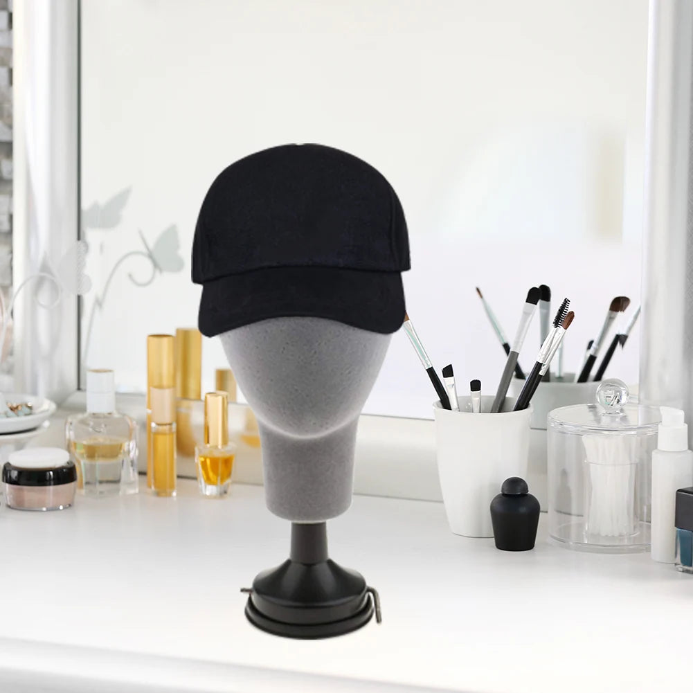 Foam Mannequin Head Model Hat Cap Wig Glasses Display Stand Rack Zpaxo