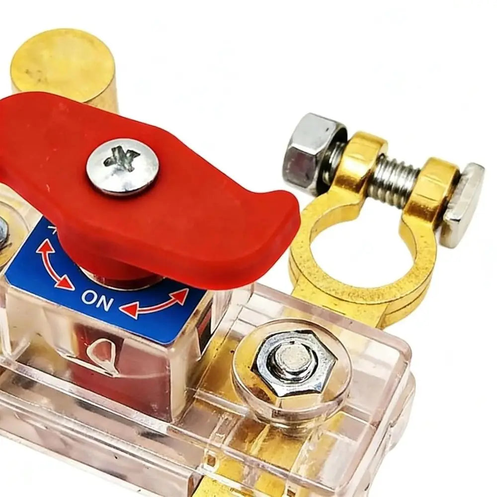 Alloy / Copper Battery Isolation Switch 12 - 24 V Switch Protector Battery Switch Durable Quick Cut-off Negative Isolator Zpaxo