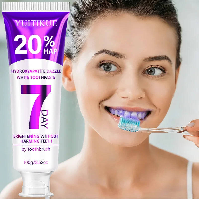 Hydroxyapatite Purple Toothpaste – Whitening & Deep Clean Mint Whitening Toothpaste Zpaxo
