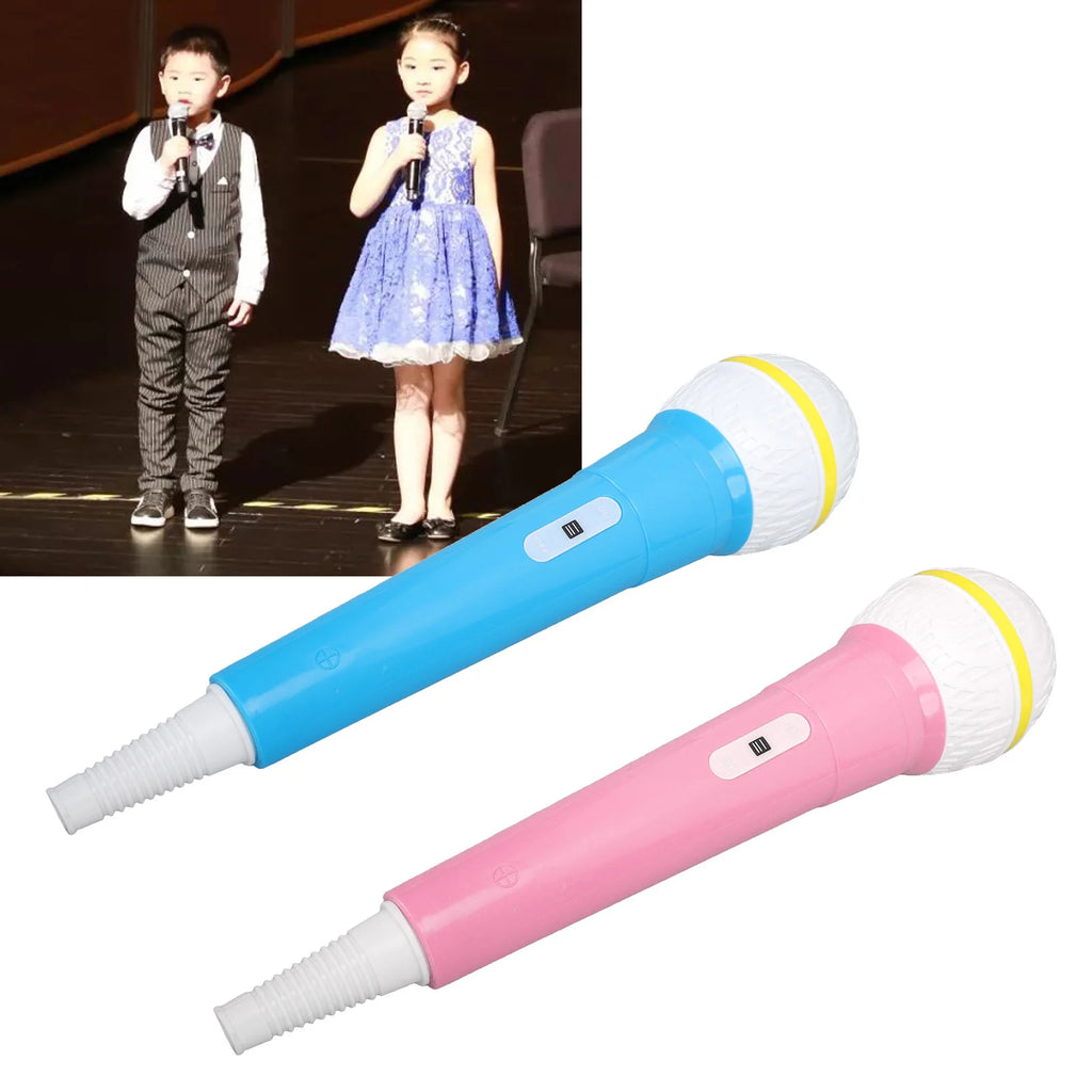 Fake Microphone Safe Odorless Simulation Prop Pretend Mic Children