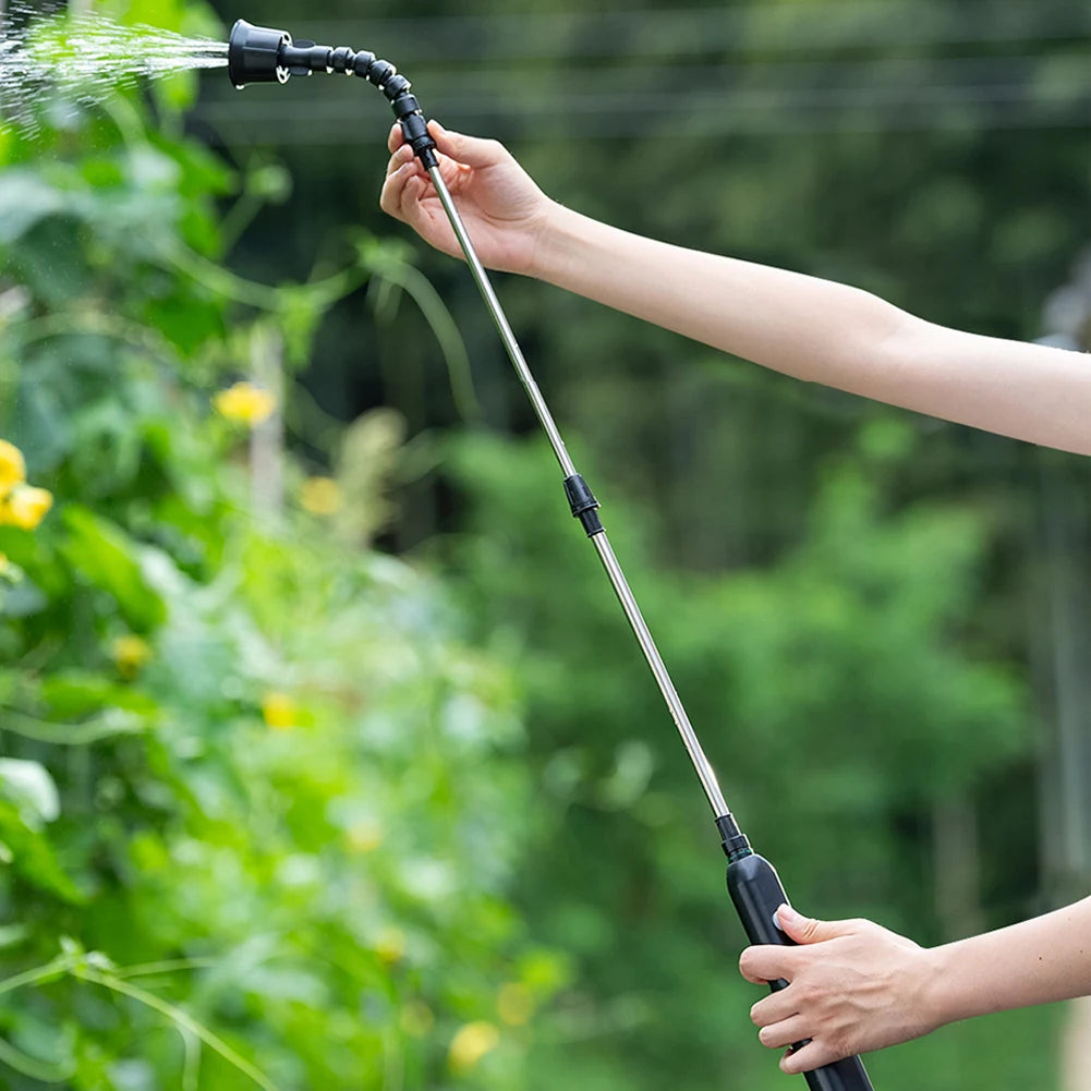 Electric Sprayer USB Rechargeable Lawn Water 2 4 Mist Nozzles