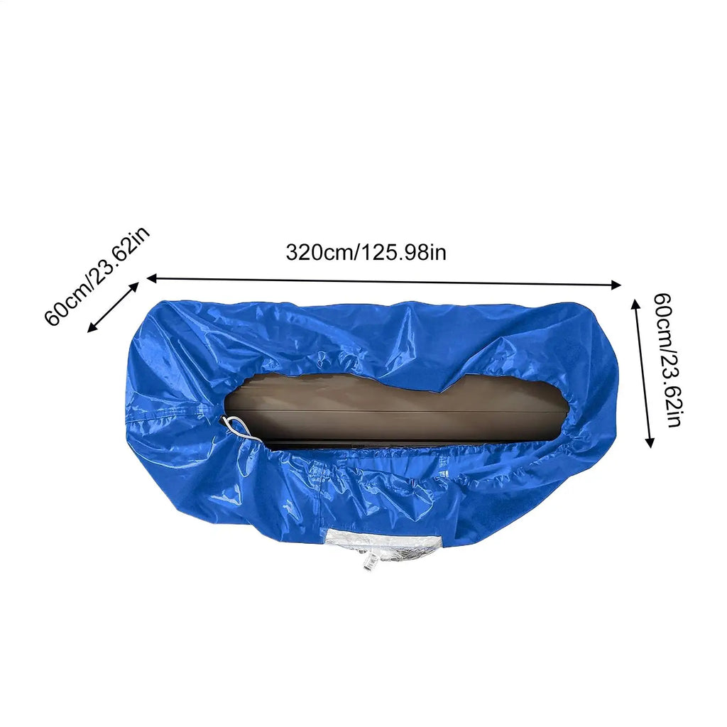 Wall Mounted Air Conditioning Cleaning Bag Water Pipe Waterproof Dust