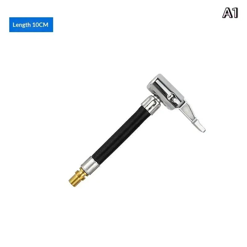 10 20 Tire Inflator Hose Extension Tube Bike Car Tyre Locking Air