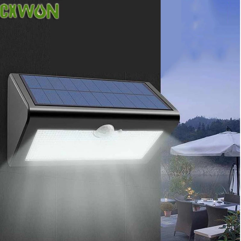 Solar LED Lamps Outdoor Waterproof Motion Sensor Wall Light Path Zpaxo