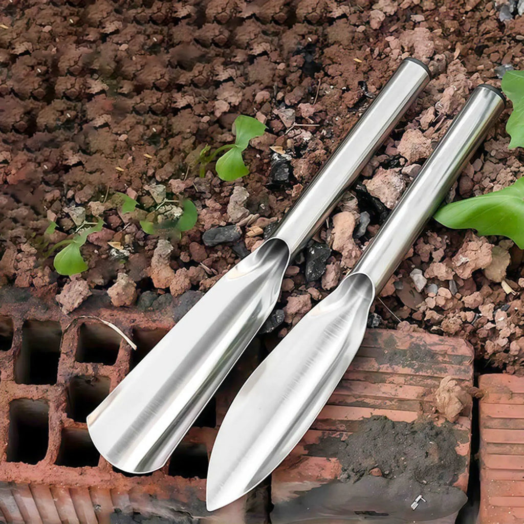 Soil Scoop Stainless Steel Garden Planting Digging Tool Sieve Edging