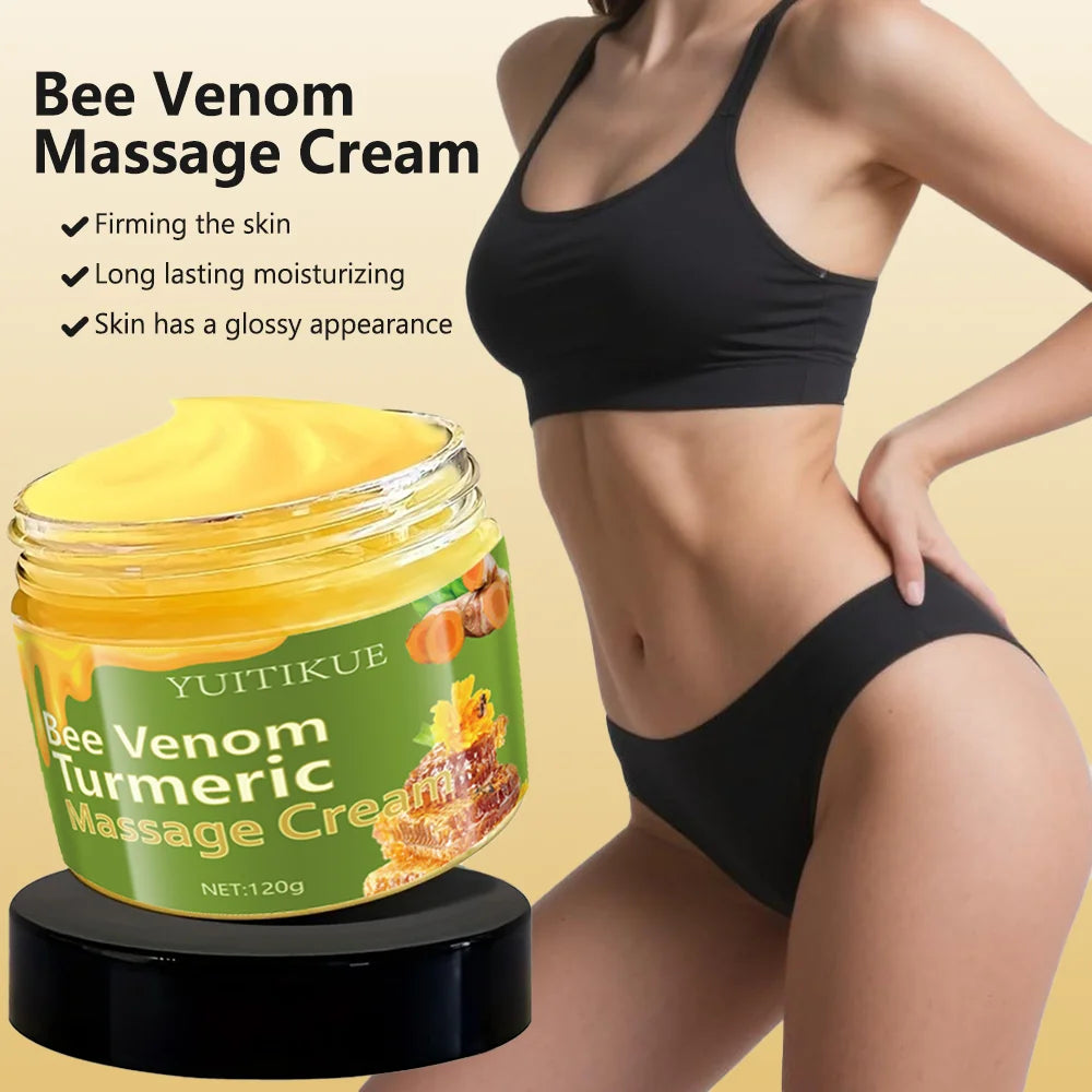 YUITIKUE Firming Cream 120g – Bee Venom & Turmeric Body Cream Body Firming Cream Zpaxo