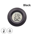 Portable Mini Circular Electronic Temperature Hygrometer LCD Display