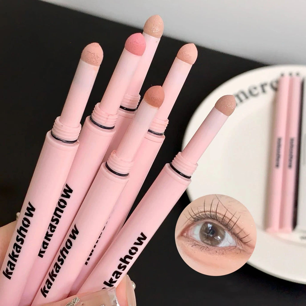 Mulitfuntional Double Ended Lying Silkworm Pen Eyeliner Pencil