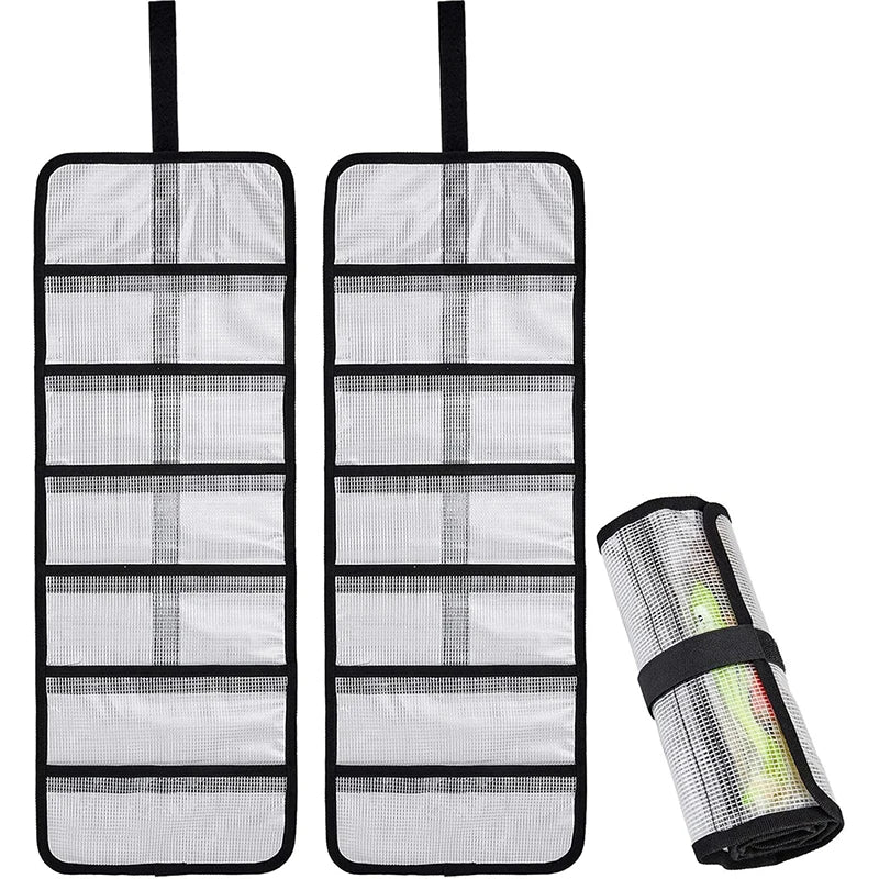 Foldable PVC Bag Fishing Accessories Large Capacity Storage Case Zpaxo