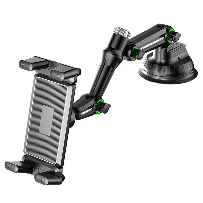 Car Tablet Holder Long Arm Suction Cup Mount Ipad Air 4-13'' Xiaomi