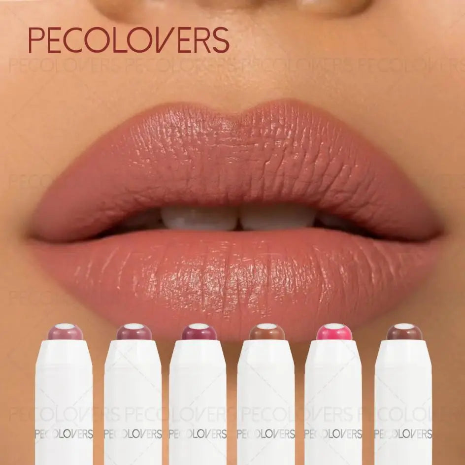 Long Lasting Matte Lipstick Waterproof Smooth Sandwich Lip Gloss Easy Zpaxo