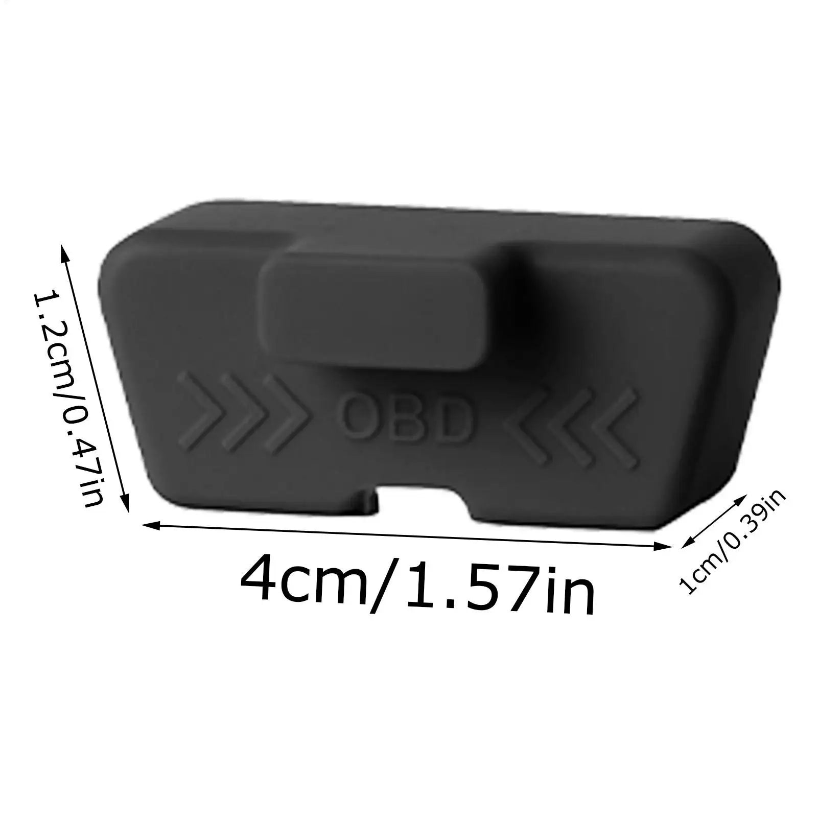 Silicone Car OBD Port Cover Waterproof Rust-proof Lock Protective