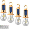 Solar & USB LED Camping Lantern | Remote Control, 1–4 Pack