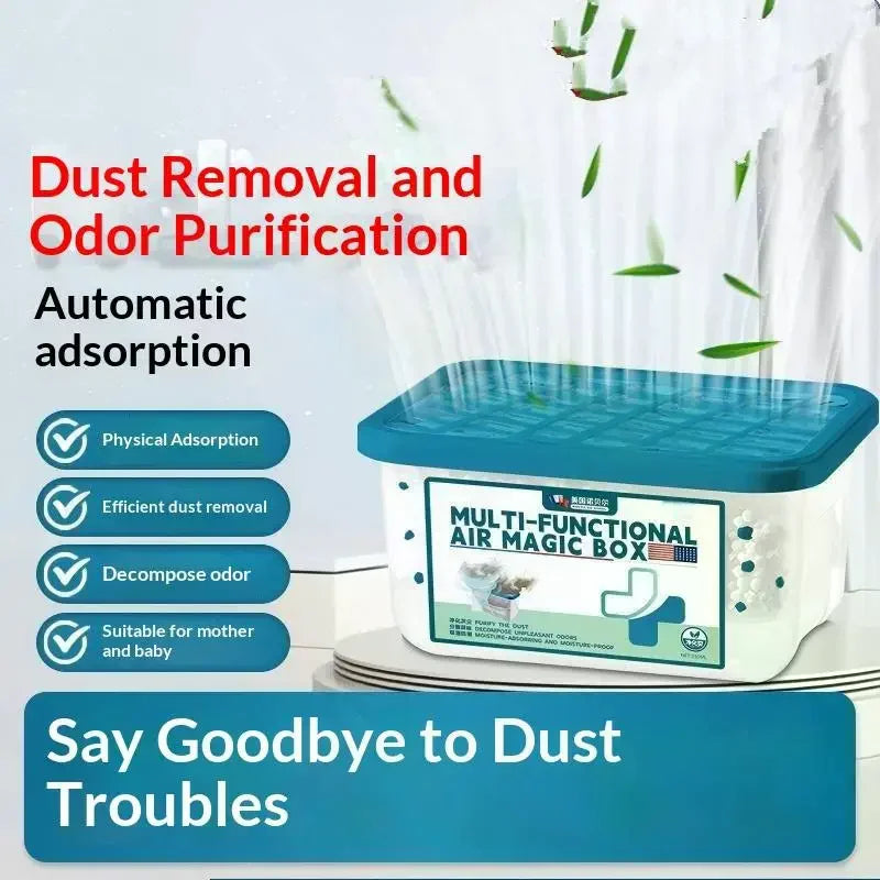 Moisture-absorbing Dust-removing Odor-decomposing Air Dust Box Zpaxo