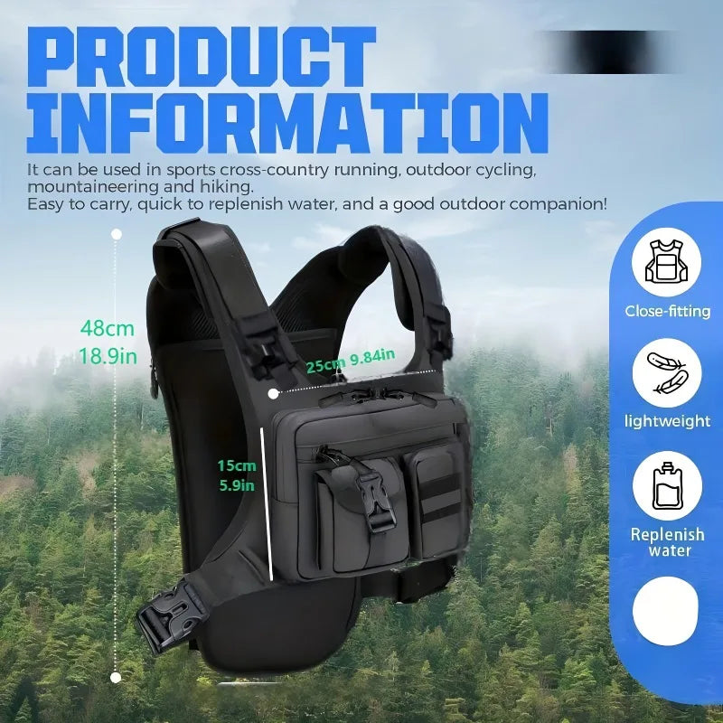 Lightweight Running Chest Hiking Outdoor Activities Marathon Bicycle