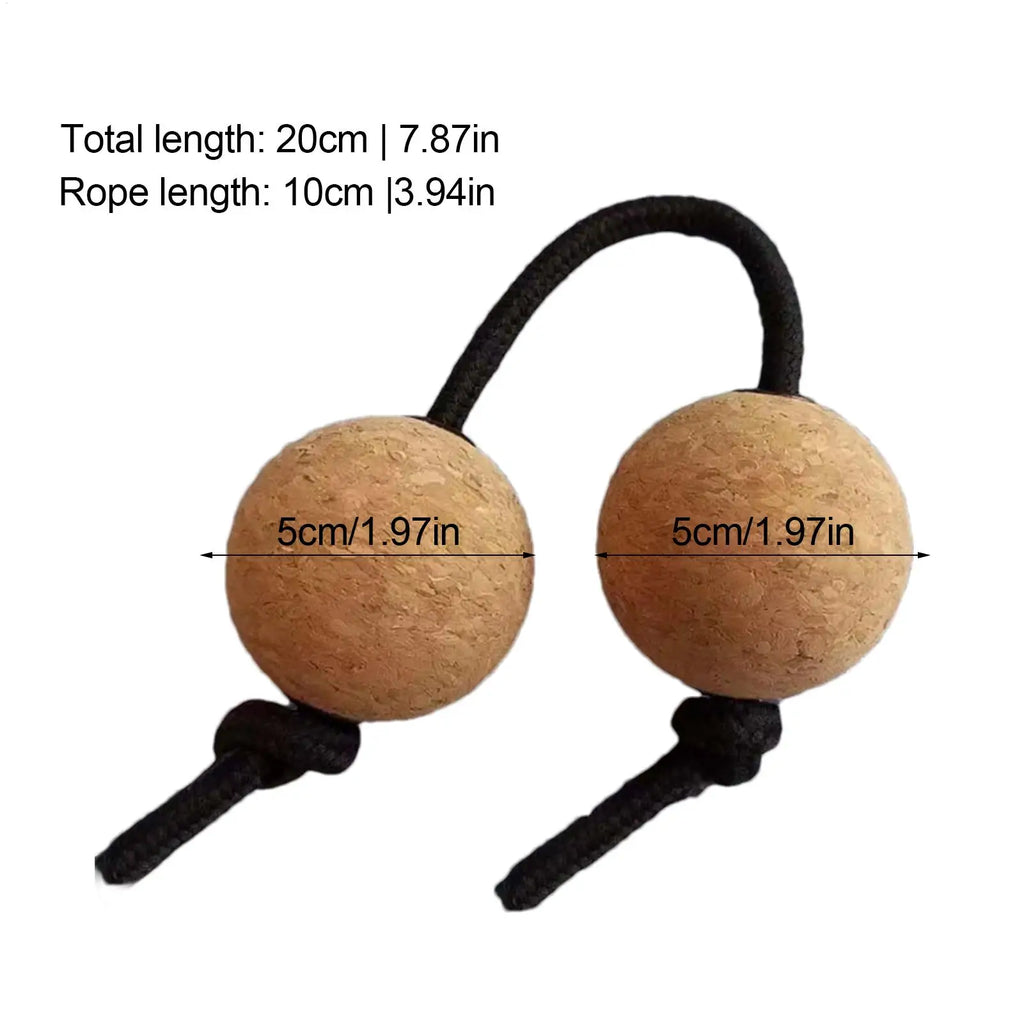 Asalato Shaker Balls 2 Pairs Rhythmic Percussion Instrument African