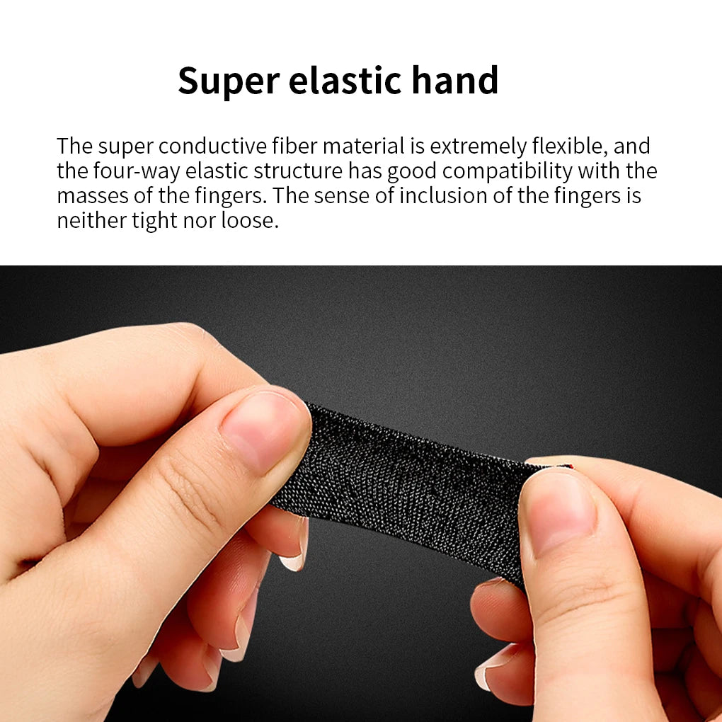 MEMO Gaming Finger Sleeve For PUBG Mobile Game Fingertips Cover Sweatproof Anti-slip Touch Screen Fingertip Thumb Finger Gloves Zpaxo