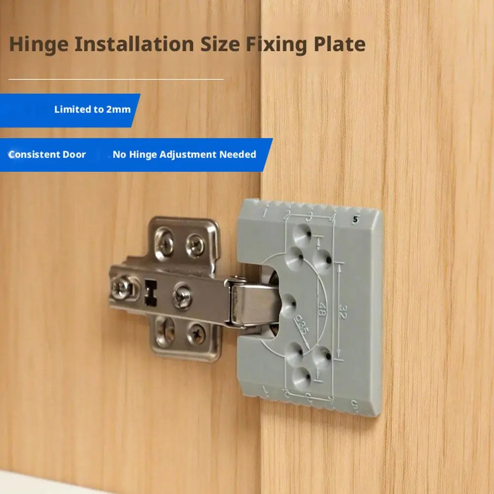 KITPIPI 35mm Door Hinge Jig | Magnetic Drill Guide for Cabinets Hinge Installation Jig Zpaxo
