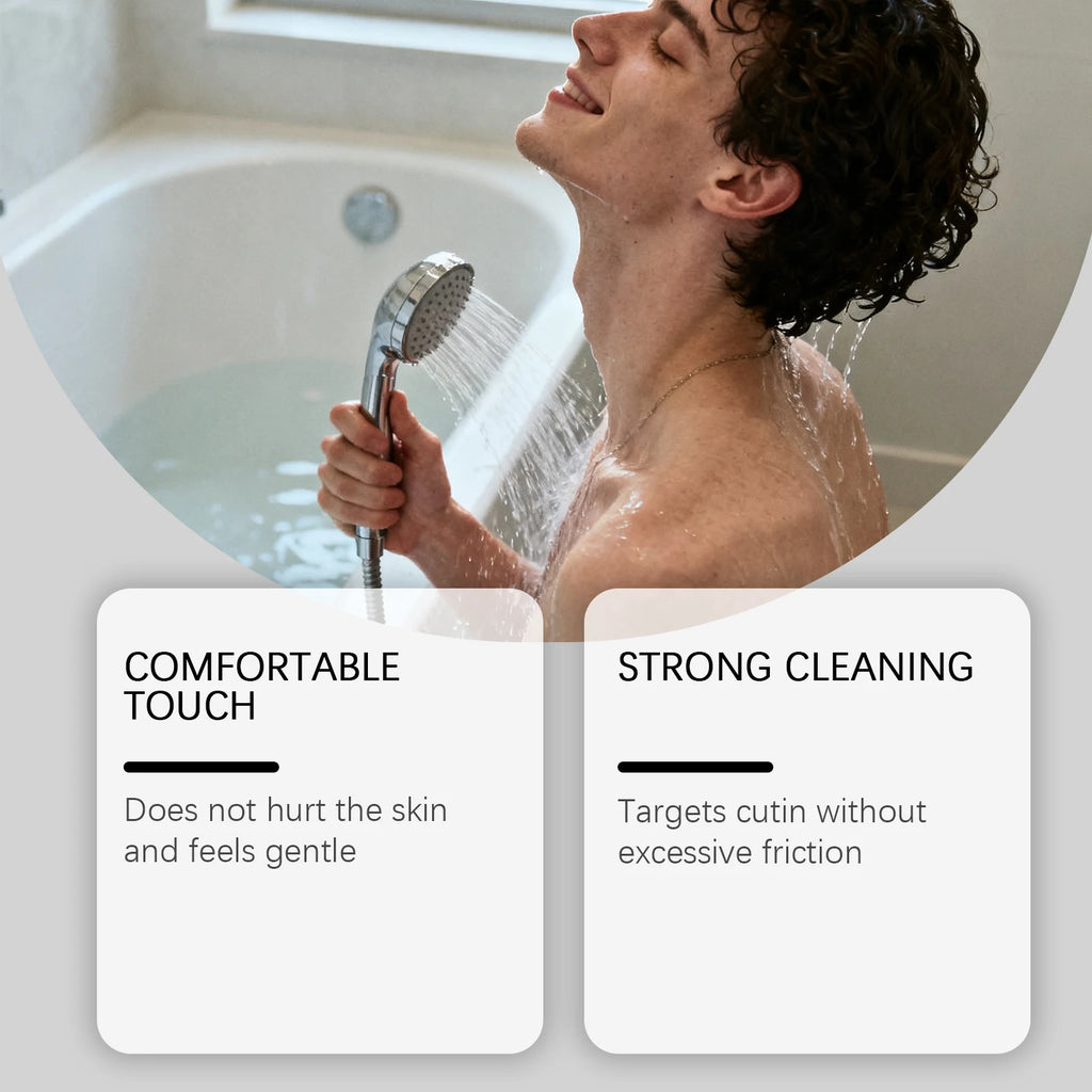 Exfoliating Shower Towel – Back Scrubber & Dead Skin Remover Exfoliating Bath Towel Zpaxo