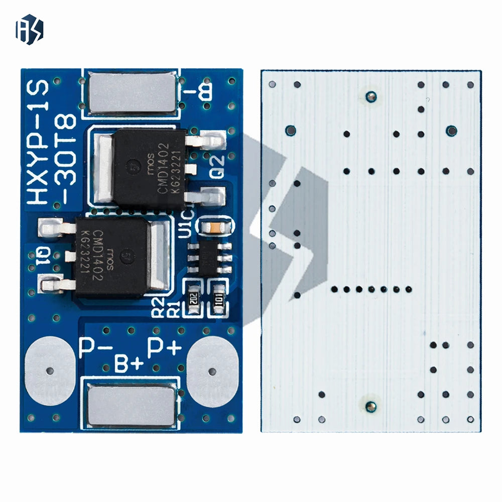 1S 7A 3.2-3.65V/3.7-4.2V LiFePO₄/Li-ion Battery Protection Board Overcurrent, Charge/Discharge Protection Zpaxo