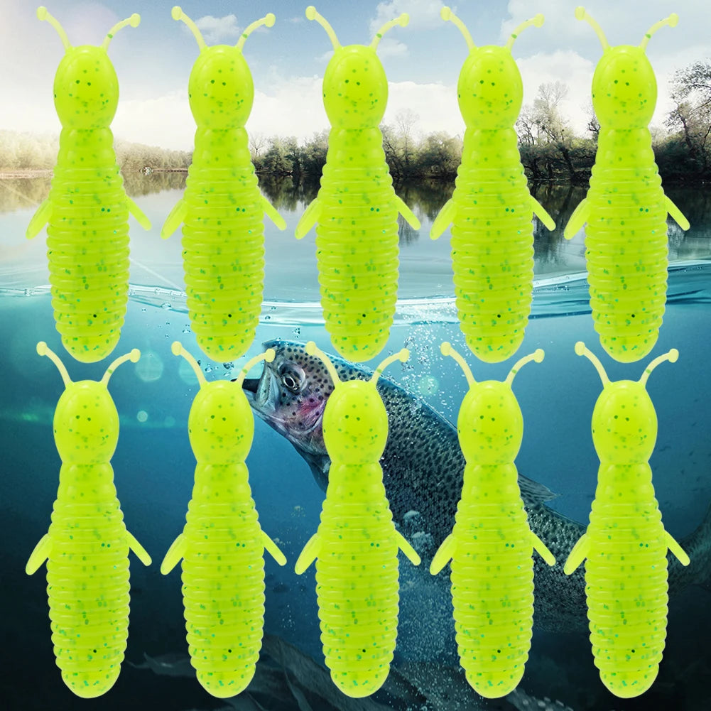 Soft Fishing Lures Slow Sinking Artificial Bee Potato Lure Baits