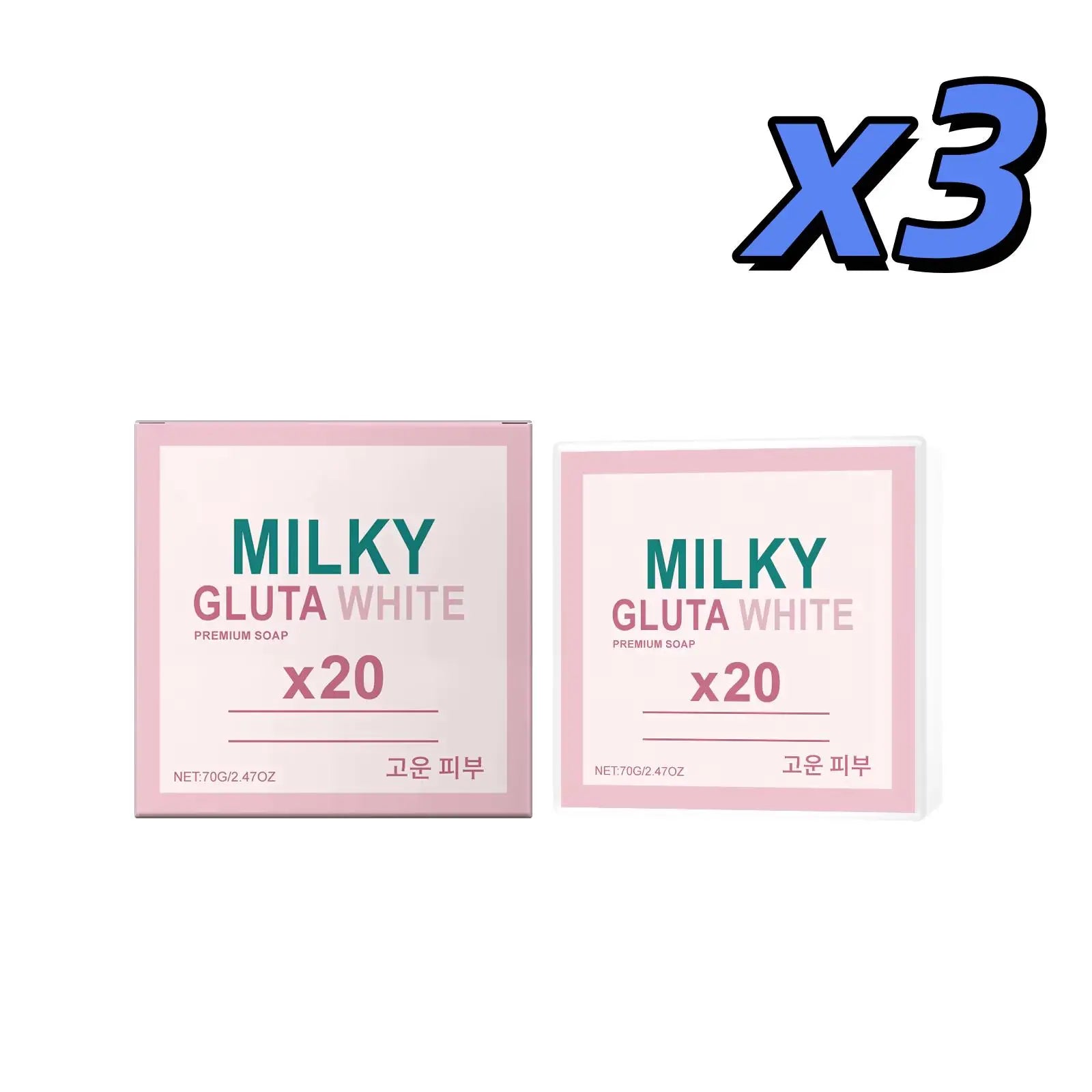 Milk Moisturizing Brightening Soap – Dark Spot & Oil Control Moisturizing Body Soap Zpaxo 3 x 70g boxed