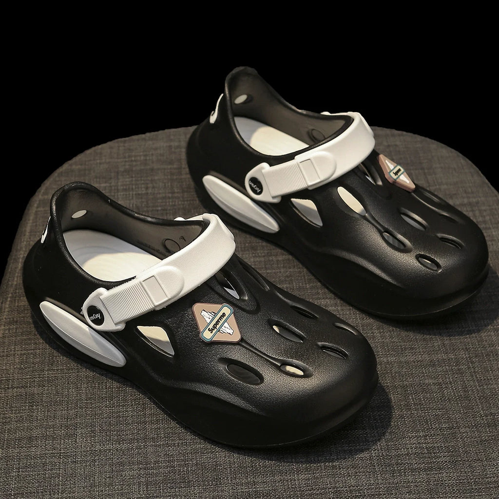 Children Slippers Boy Clogs Summer Breathable Beach Water Shoes Cute