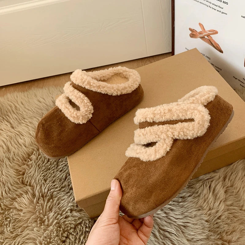 Women Casual Slippers 2025 Winter Fashion Bootie Soft Sole Home