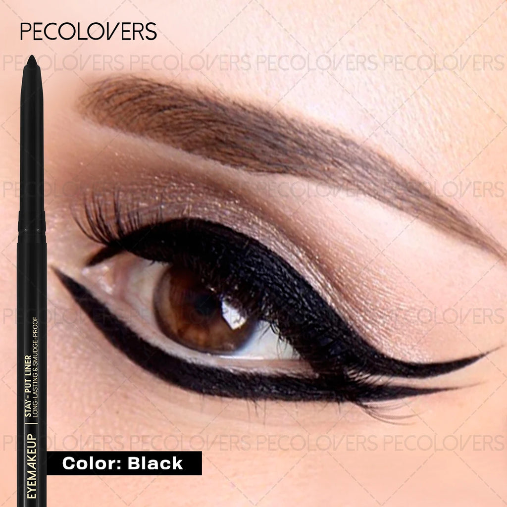 Eyeliner Gel Pencil-waterproof Long-lasting Smudge-proof-gel Cream Zpaxo 01
