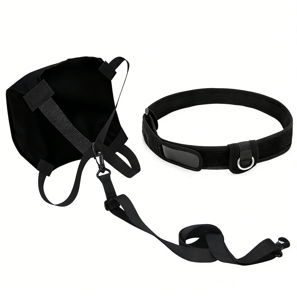 Adjustable Swim Resistance Parachute Belt | Pool Fitness Trainer