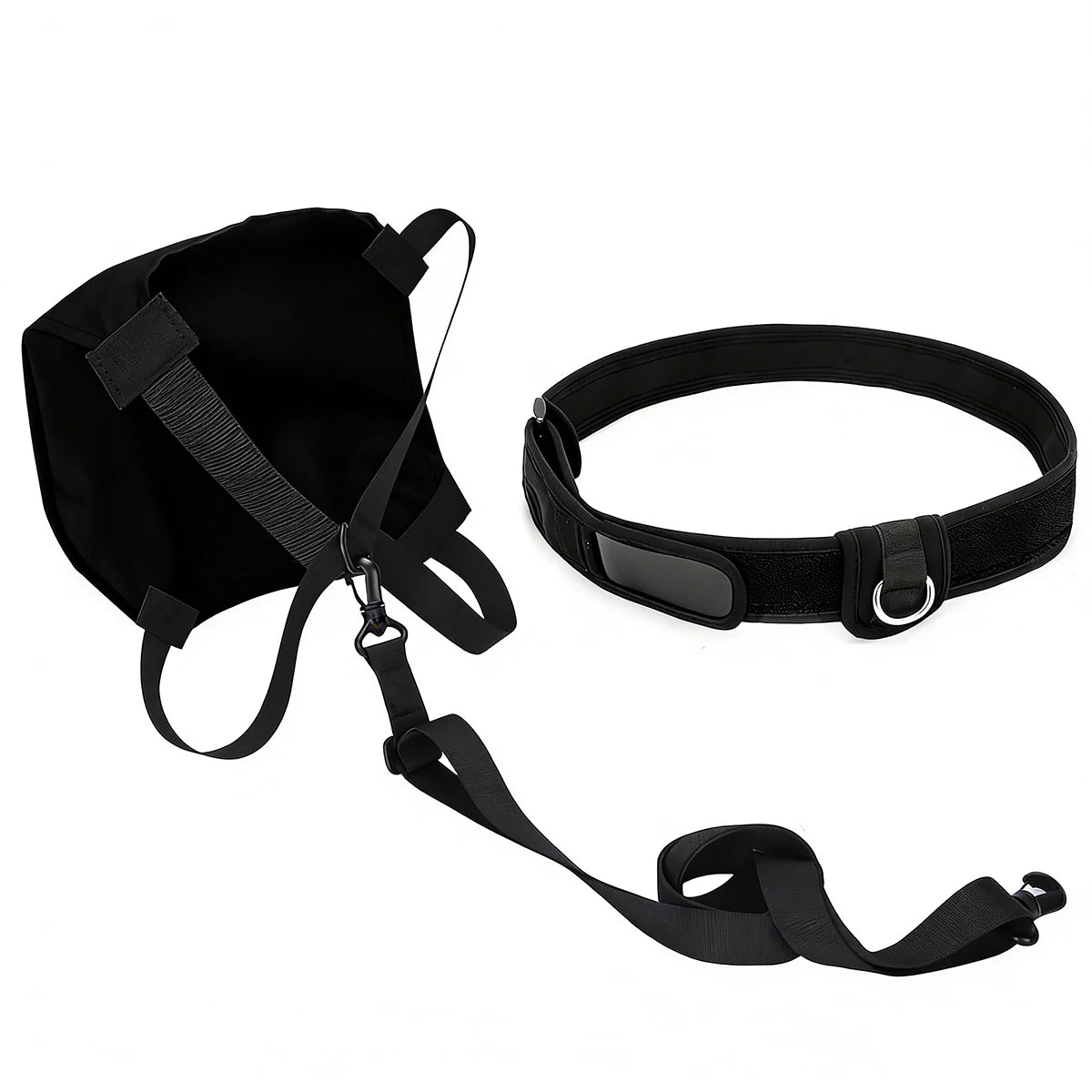 Adjustable Swim Resistance Parachute Belt | Pool Fitness Trainer