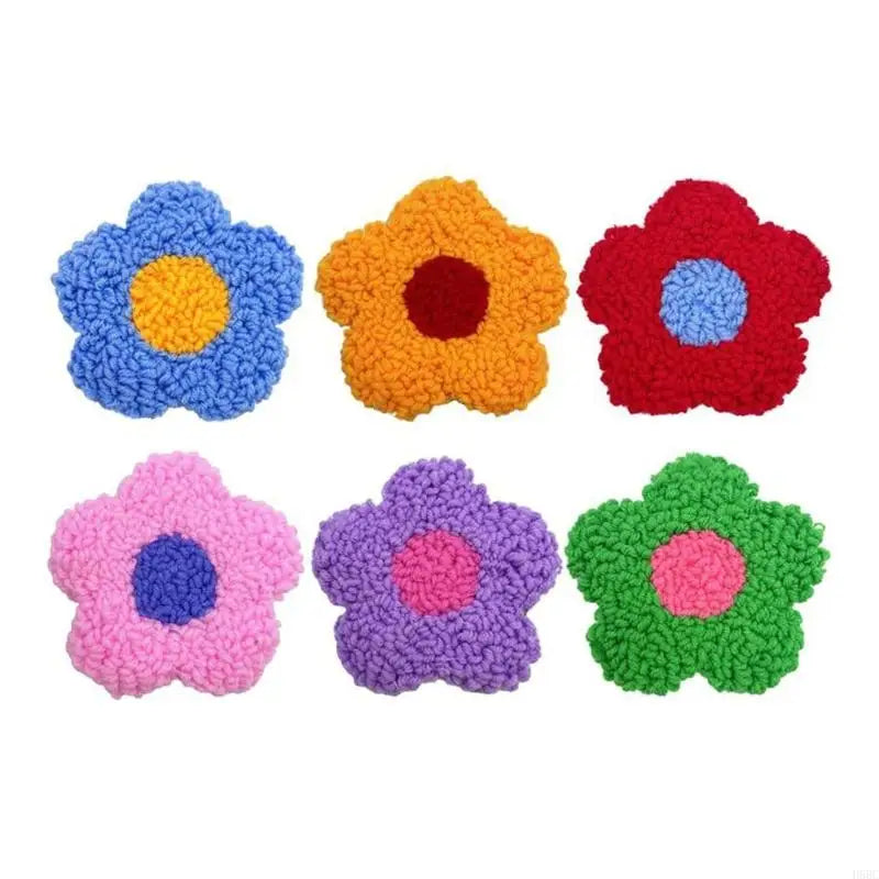 Embroidery Starter Florals Coasters Pattern Tool Handmade