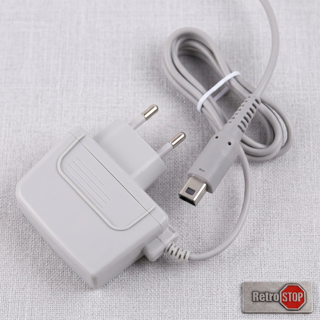 EU Plug Games Charger Nintendo 3DS 2DS NDSi Charging Cable Adapter