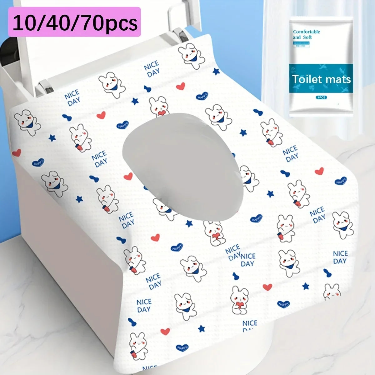 Disposable Toilet Seat Covers – Travel, Public & Potty Training