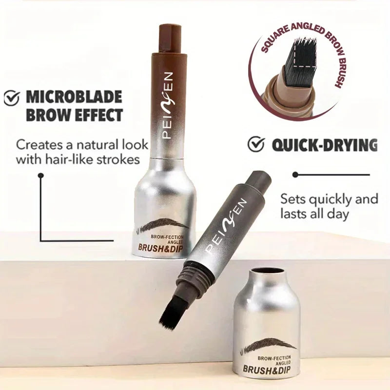3D Eyebrow Gel Dyeing Cream Brush Long-lasting Air-cushion Dye Brows