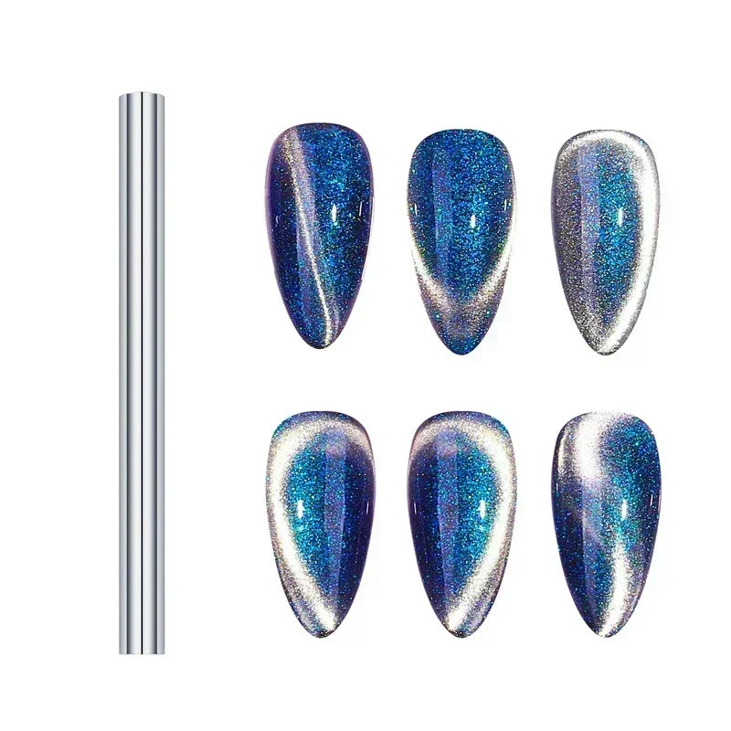 Nail Art Magnetic Stick Wand Pen Multiple Styles Cat Eye Magnet UV Zpaxo