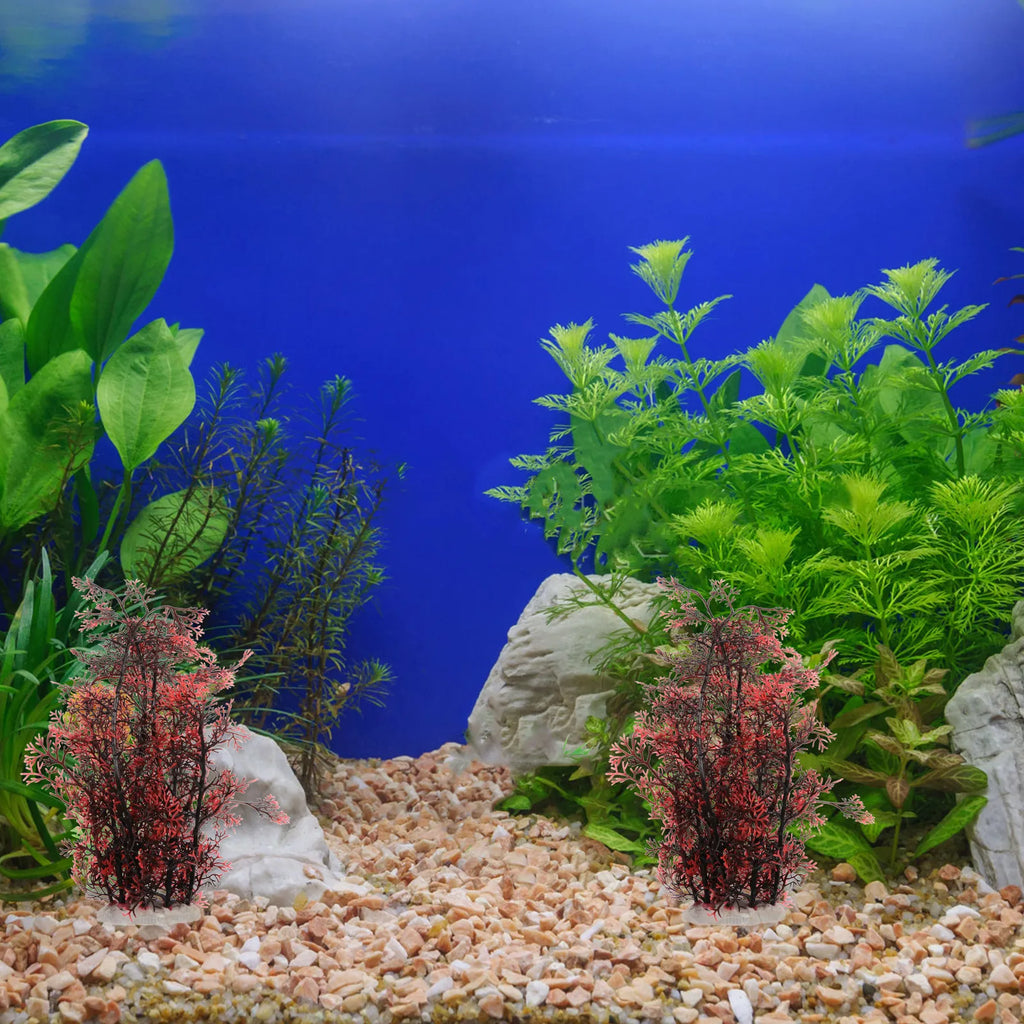 Aquarium Plastic Plants Artificial Seaweed Simulation Water Fish Tank