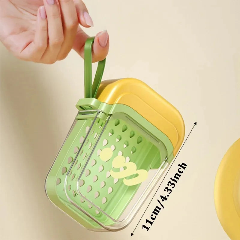 Soap Case Travel Leakproof Container Lid Traveling Camping Gym