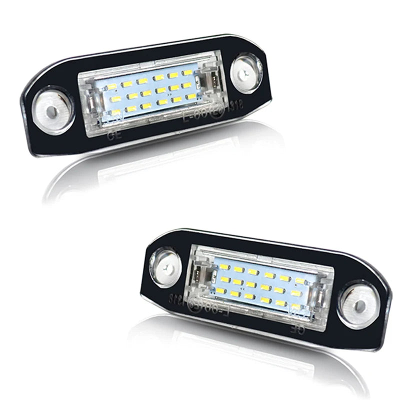 LED Car License Plate Light 12V White Volvo S40 S60 S80 XC70 XC60 C70