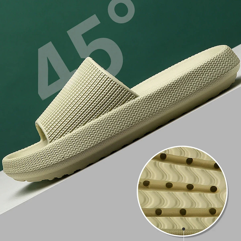 Eva's Simple Men's Slippers Man 45 Poop Wearing Soft-soled Anti-slip