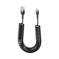 66W 5A Fast Charging USB C Cable Spring Car Phone Charger Huawei