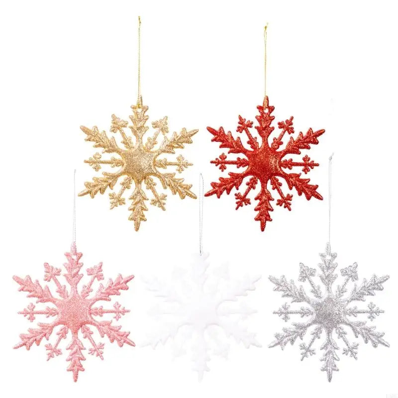 6 Dynamic Christmas Ornamentation Permanent PVC Suspended Decorations