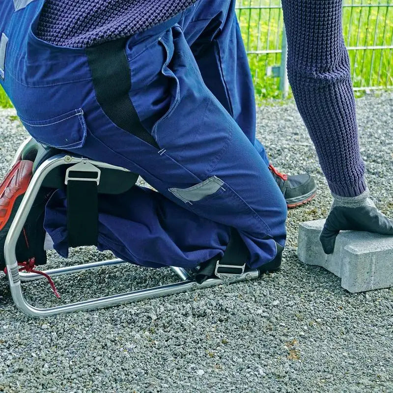 Knee Seat for Gardening Floor Work Kneeling Support Detachable Kneeler Cushion Non Slip Knee Seat for Comfort During Gardening Zpaxo