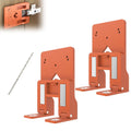 Magnetic Cabinet Hinge Jig – 35mm Door Fixing Plate Tool Woodworking Hinge Jig Zpaxo 2pc with 1 drill