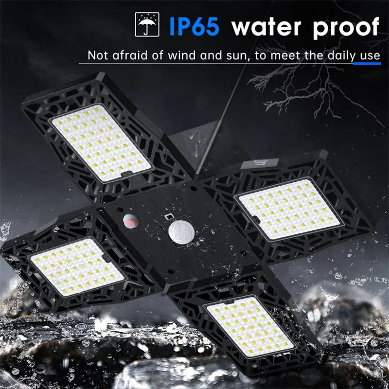 Solar Pendant Lights Indoor Led Outdoor Lighting 4 Mode Powered Shed Zpaxo