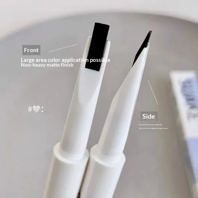 Dual-ended Orange Brown Dyeing Eyebrow Cream Mascara Tattoo Tint