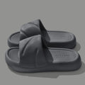 Cloud Slippers Men Bathroom Thick-soled Non-slip Slides Beach Sandals