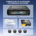 Car Tire Pressure Monitoring System Tyre Temperature Monitor USB
