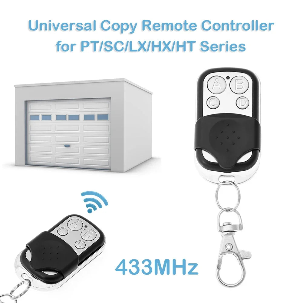 5- 433MHz Remote Control Universal Garage 4 Buttons Duplicator Zpaxo