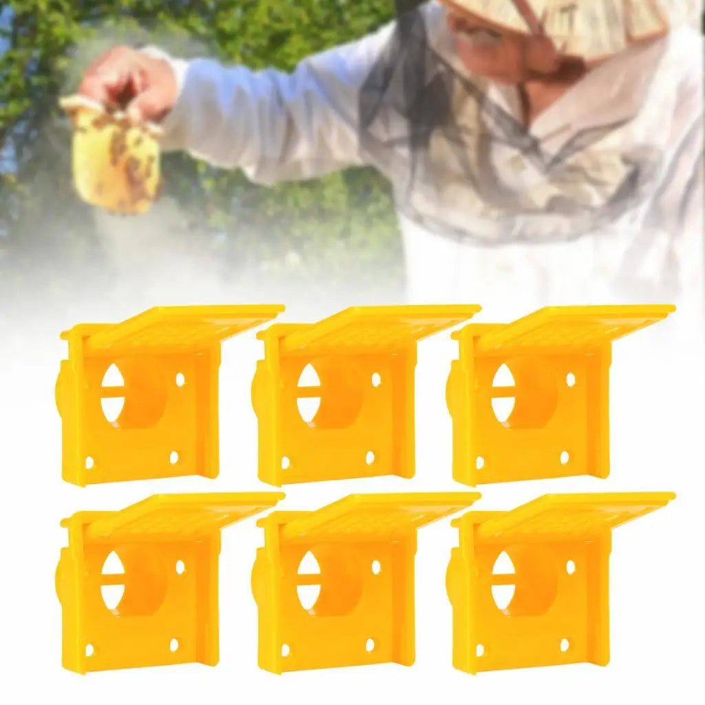 Hive Beekeeping Tool Entrance Gate Plastic Excluder Barrier Efficient Airflow Design for Bee Hives Boxes Honey Flow System Zpaxo